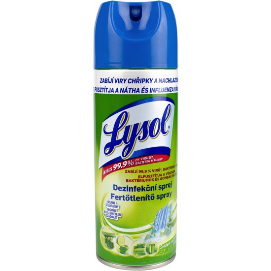 Lysol desin. sprej vůně vodopádu 400ml | Čistící, dezinf.prostř., dezodoranty - Osvěžovač vzduchu - Spreje a pumpičky